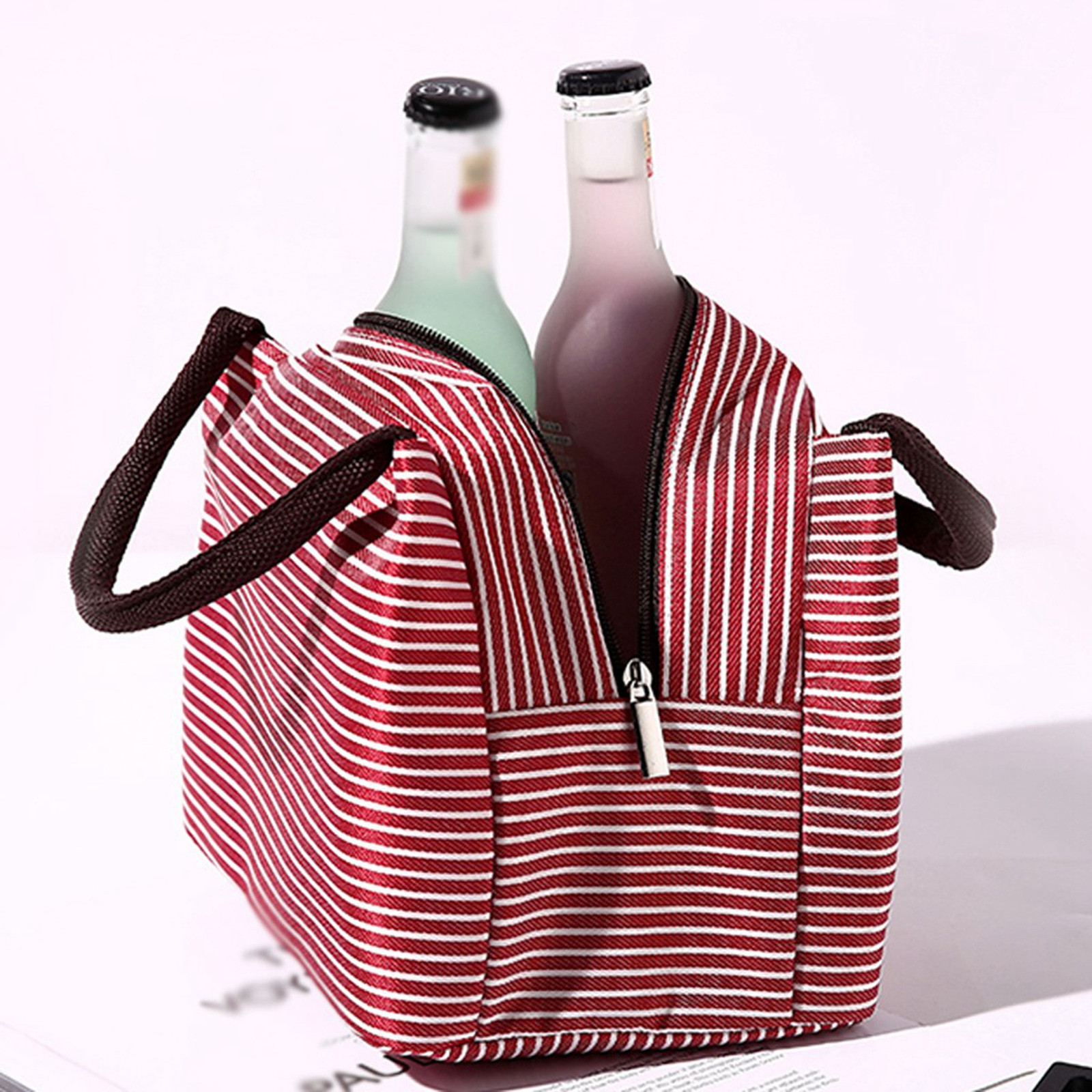 Lunch Bag Handle Insulation Co - Baby Food Zip Lock Bag ulasan dan harga