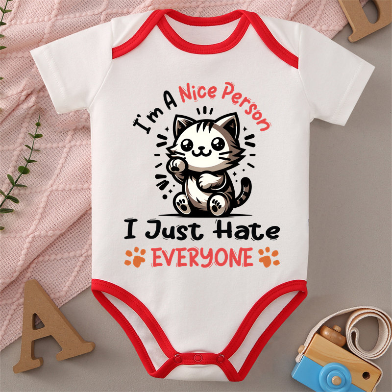 100% Cotton Onesie Don't Be Ru - Baby Food Intake ulasan dan harga
