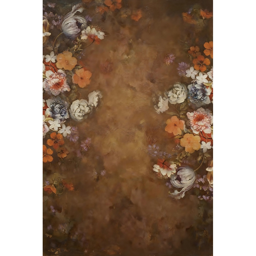 Oil Painting Flowers Photograp - Baby Food Oil ulasan dan harga