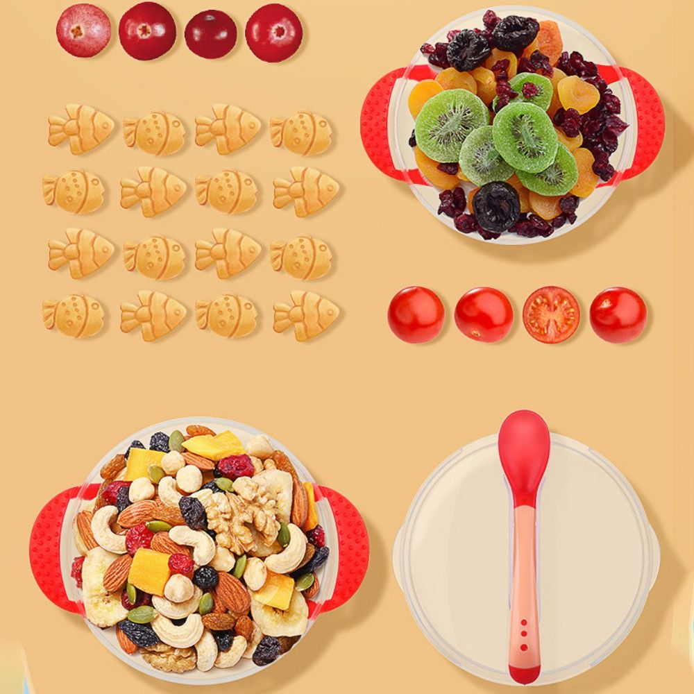 Easy Clean Safety Baby Suction - Baby Food Eating ulasan dan harga