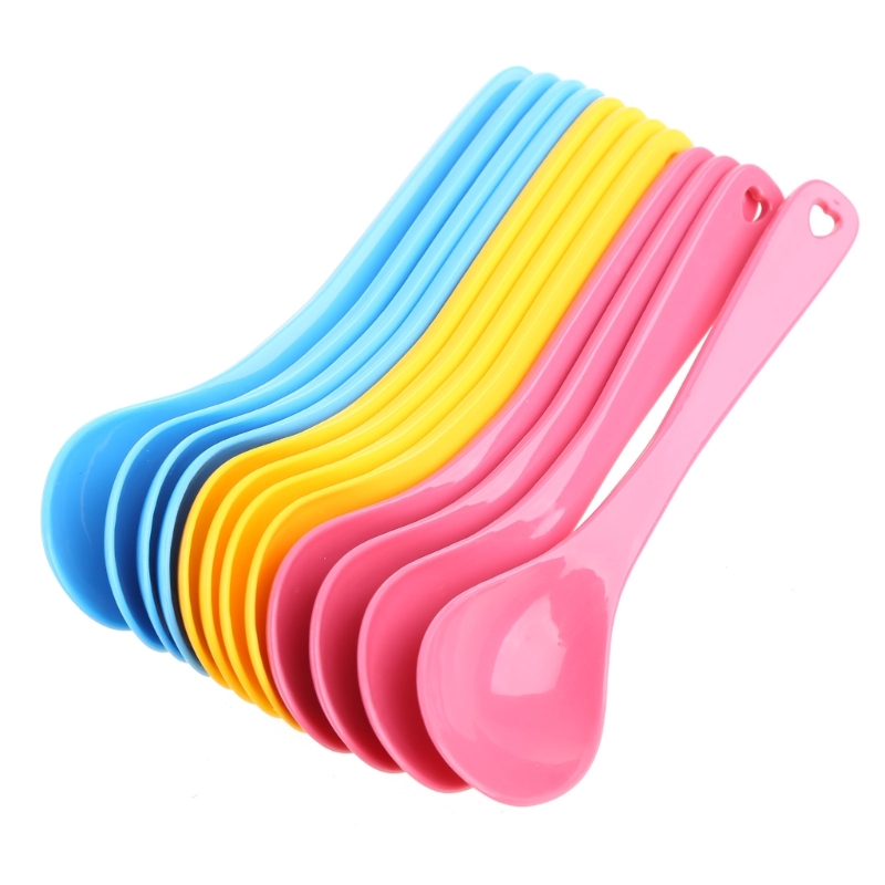 12Pcs Baby Feeding Spoon Safe  - Baby Food Eating ulasan dan harga