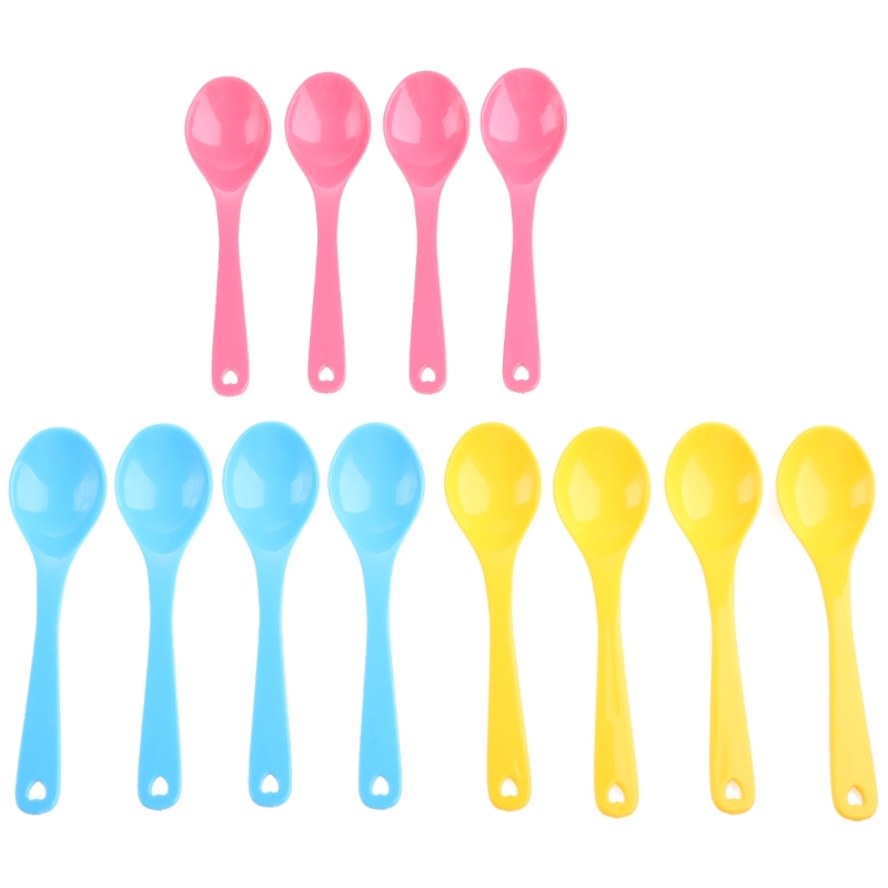 12Pcs Baby Feeding Spoon Safe  - Baby Food Eating ulasan dan harga