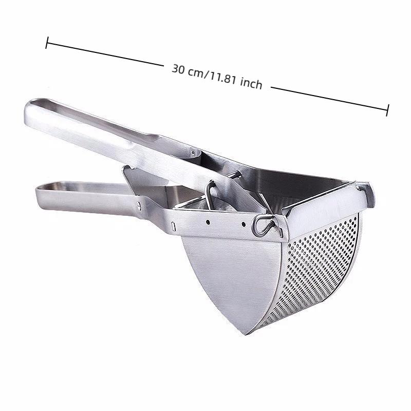 Potato Masher Stainless Steel  - Baby Food With Iron ulasan dan harga