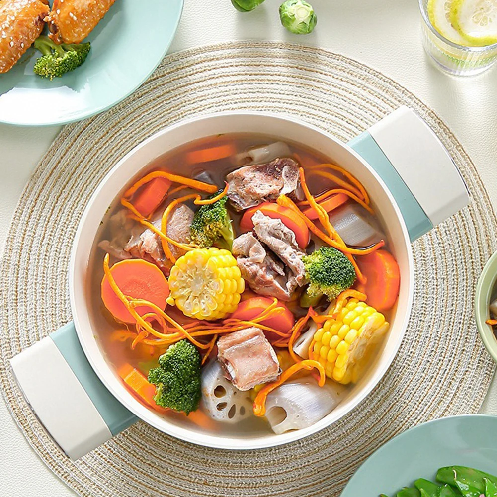 New ceramic soup pot, Home bab - Baby Food With Iron ulasan dan harga