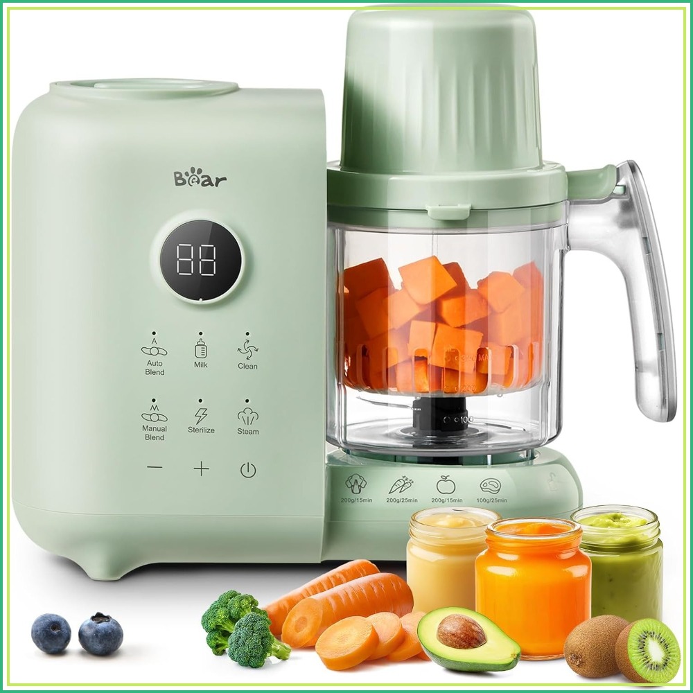 18.5oz Dual-Layer Steam Basket - Baby Food Maker And Steamer ulasan dan harga