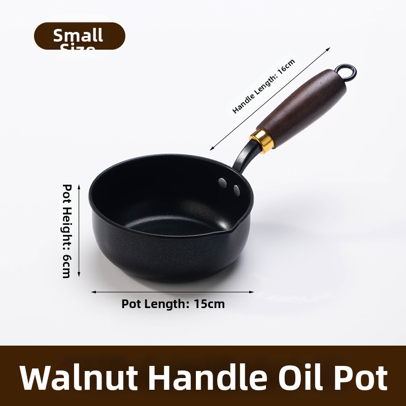 Nonstick Cast Iron Pan 14cm 16 - Baby Food With Iron ulasan dan harga